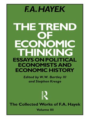 cover image of The Trend of Economic Thinking